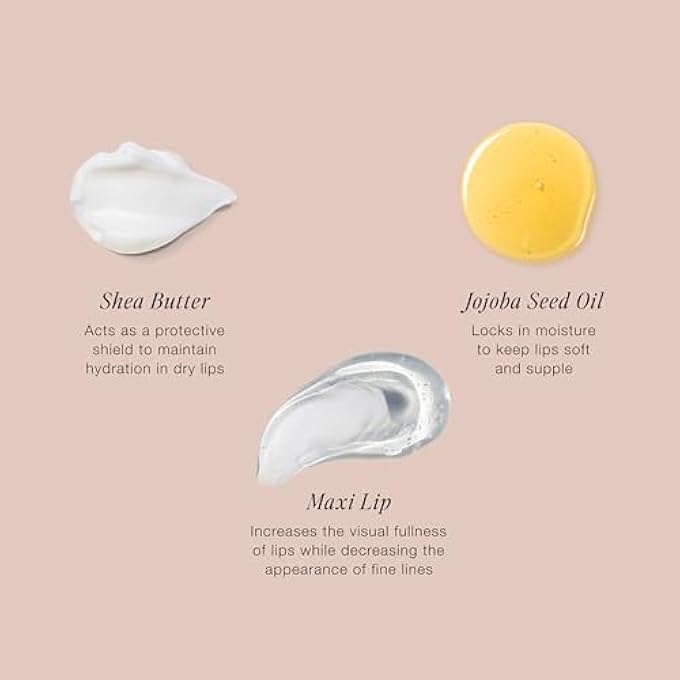 Jouer ESSENTIAL LIP ENHANCER SHINE BALM - ENHANCING TINTED LIP BALM - MOISTURIZE, PLUMP, & NOURISHING LIP CARE - JOJOBA SEED OIL AND MAXI LIP FORMULA FOR MOISTURIZING AND FULLNESS, PEONY - Image 3